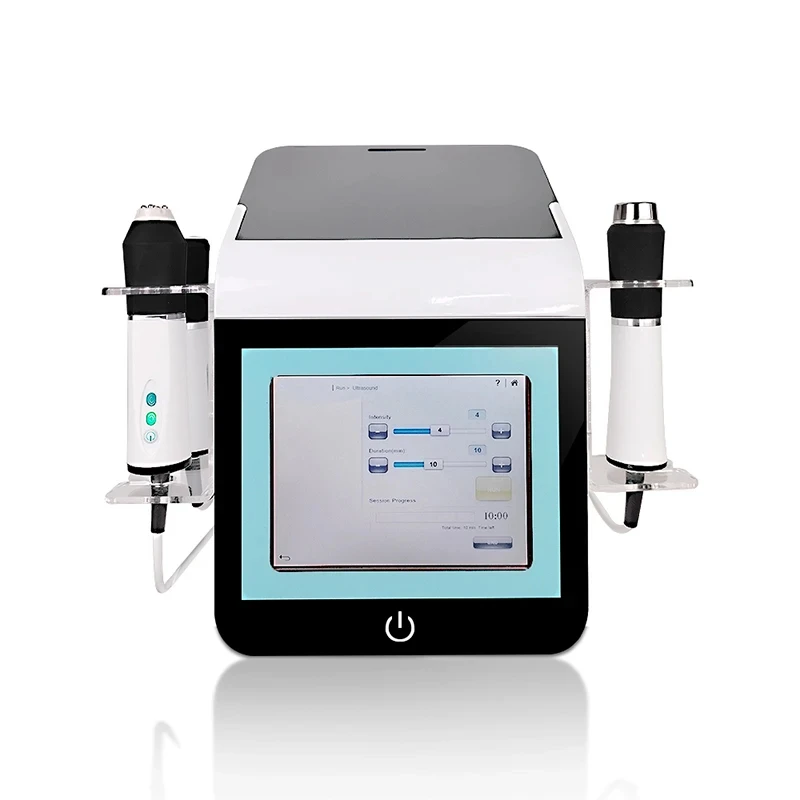 La più recente macchina a bolle di ossigeno CO2 3 In 1 con dispositivo di bellezza multifunzionale per la cura della pelle esfoliante ad ultrasuoni UV RF