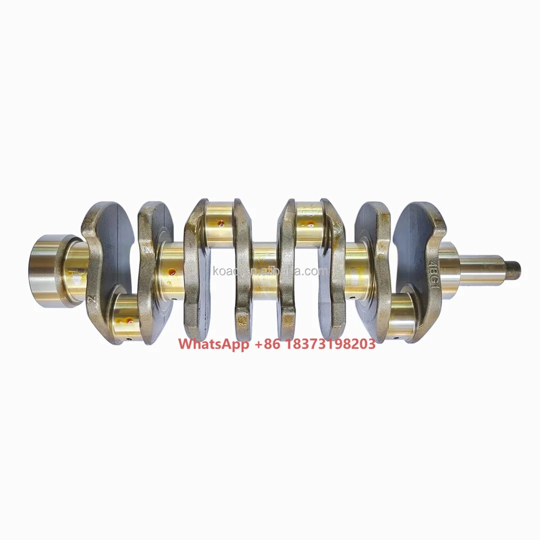 

12V140E-3 Crankshaft Engine 6219-31-1100 for D475A 4M40 Forged Steel Crankshaft for 6D14 6D15 4D56