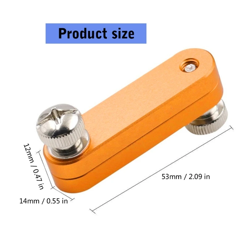 Steel Ruler Positioning Block Scriber Line Marking Gauge Woodworking Scriber Measuring Tool untuk Pencocokan Penguasa