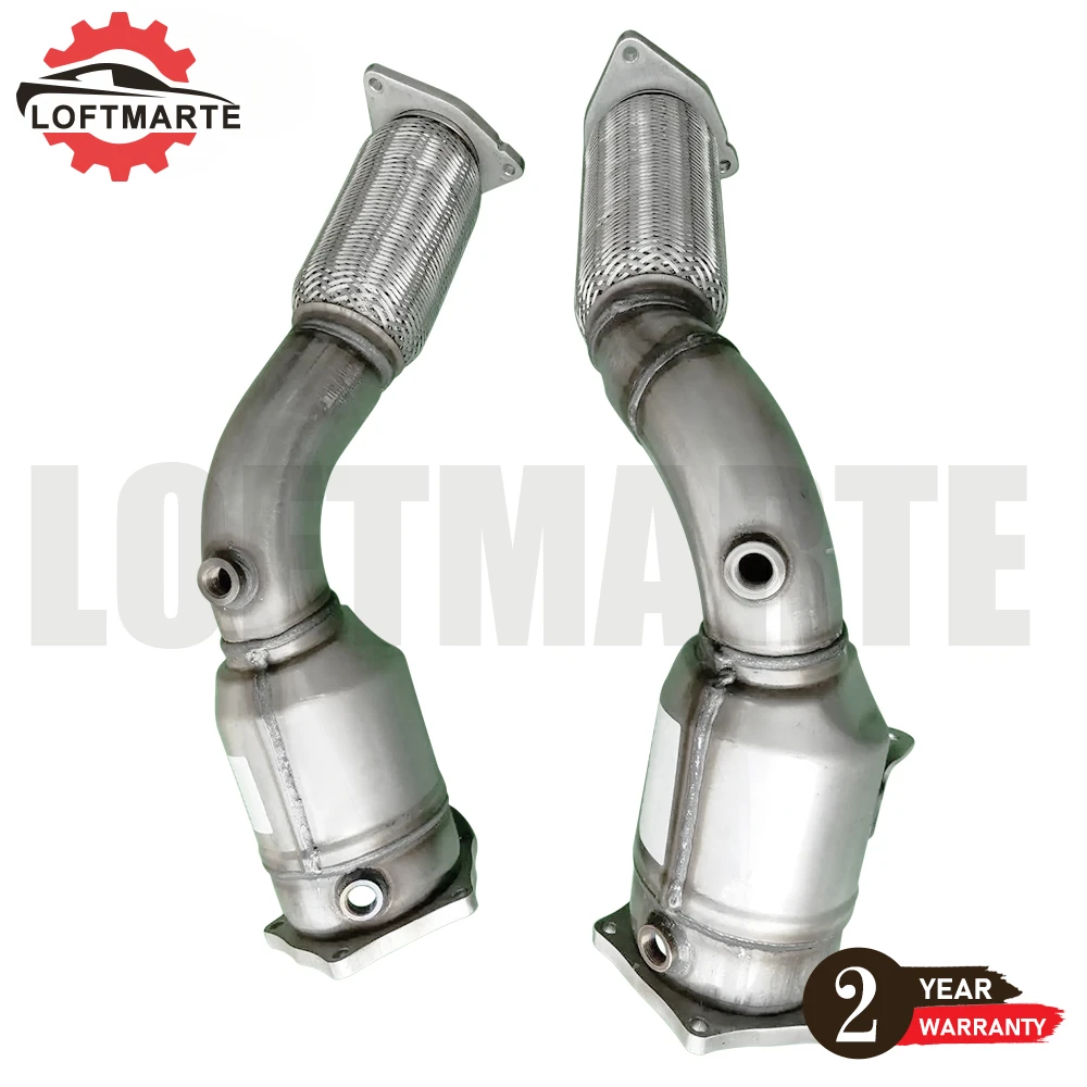 955113021BX 95511302110 Front Catalytic Converter for Porsche Cayenne 4.5T 2003-2006 Exhaust Pipe  955113022BX 95511302210