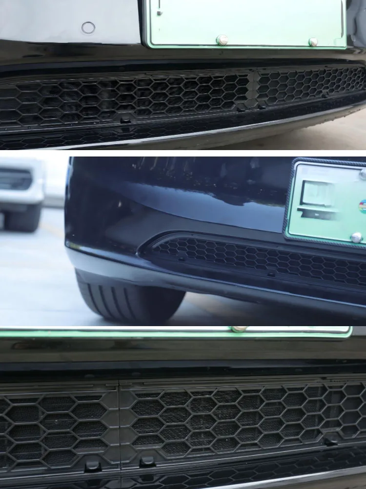 For Tesla Model YL segmented Anti Insect Net Insect-proof Split type insect proof net Inner Vent Grille Cover Car Accessories