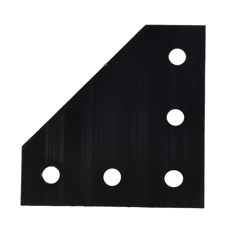 Joining Plate Angle Bracket 2020 Series Without Screws Black Joint Board Plate Corner Silver 1pc Home Improvement