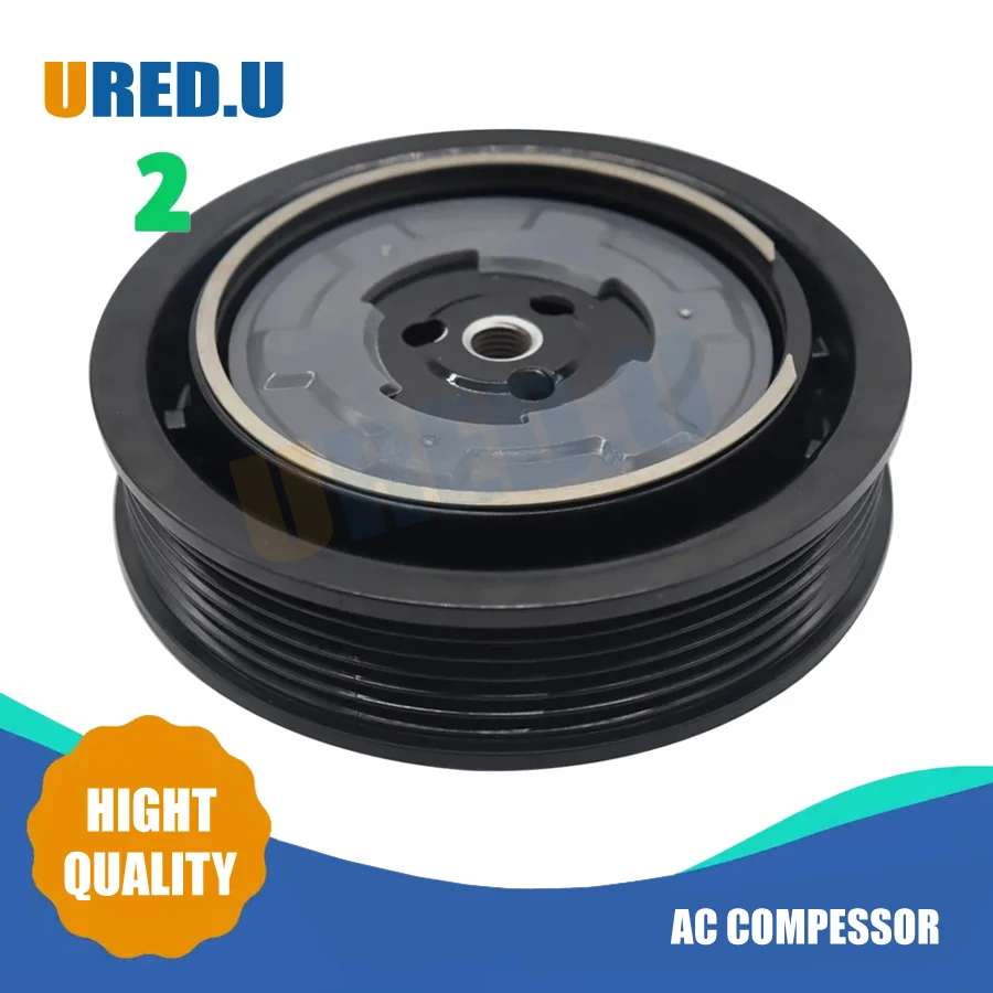

AC A/C Compressor Clutch Pulley 5SEL12C 606467480 9689079880 648739 6453WF 9676862380 648738 9659875480 for CITROEN PEUGEOT 308