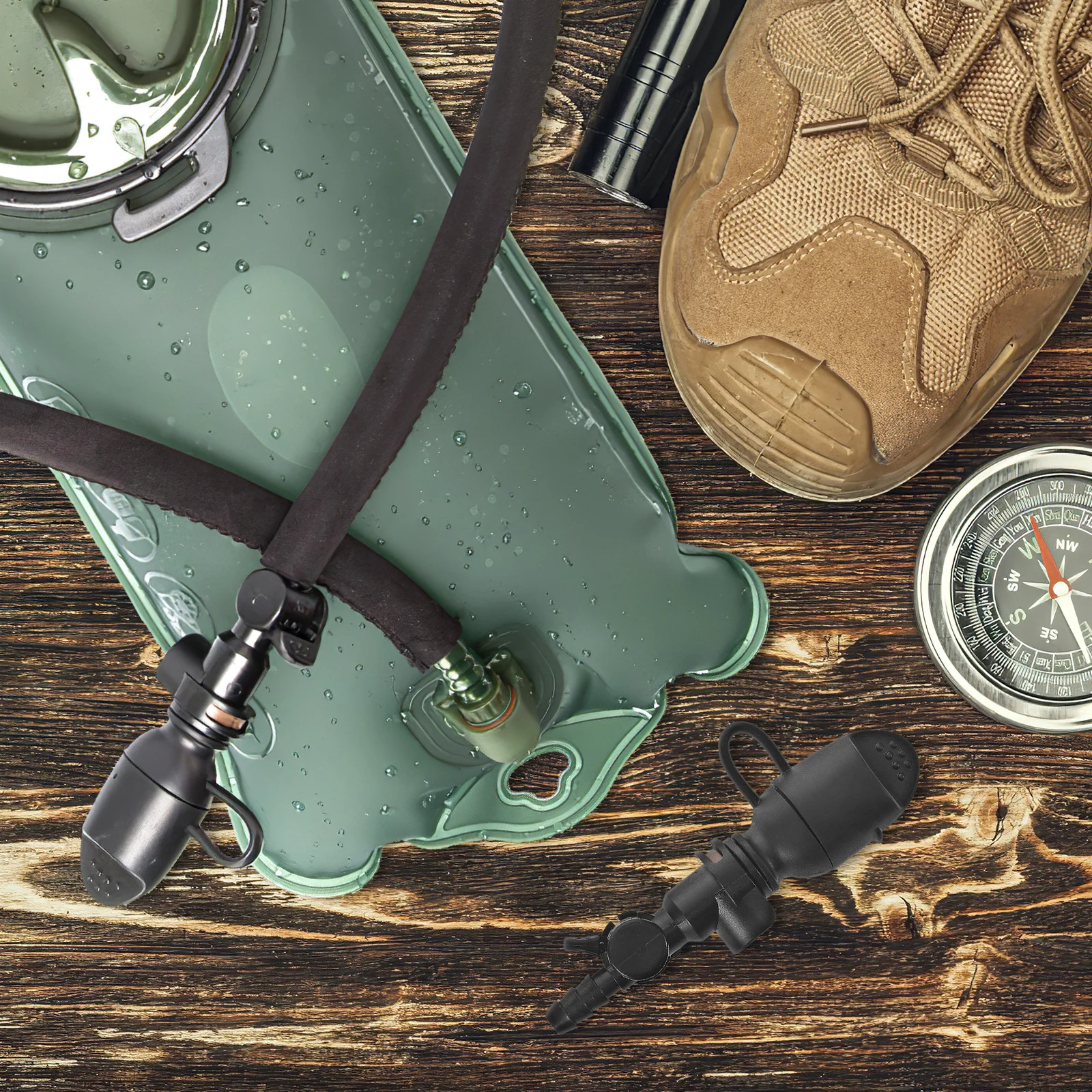 

Hydration Bladder Bite Valve Replacement Mouthpiece Detachable Anti-Freeze High-Flow for Outdoor Cycling Hiking Camping