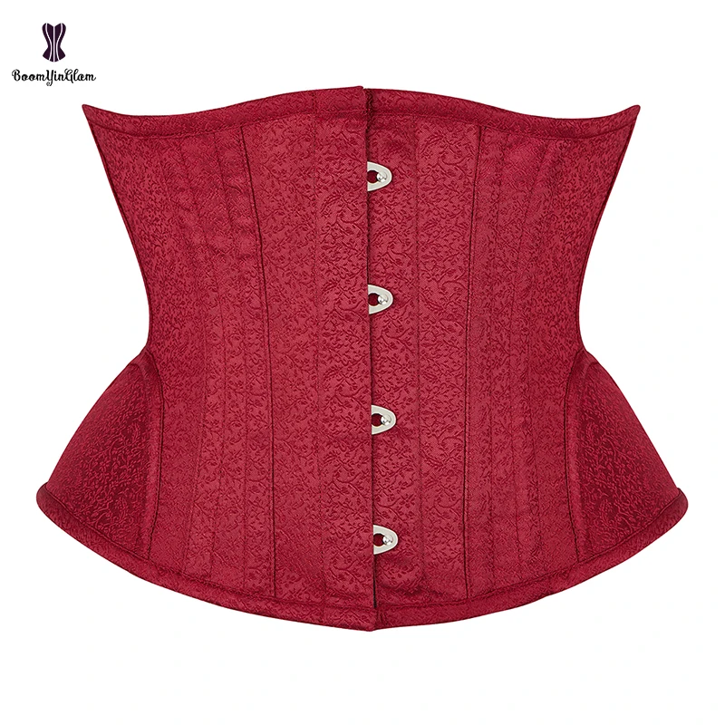 4 Brooches Firmly Tummy Control Gothic Corselet Binder Shapers Plus Size XXS-6XL 14 Steel Bone Waist Trainer Corset For Women