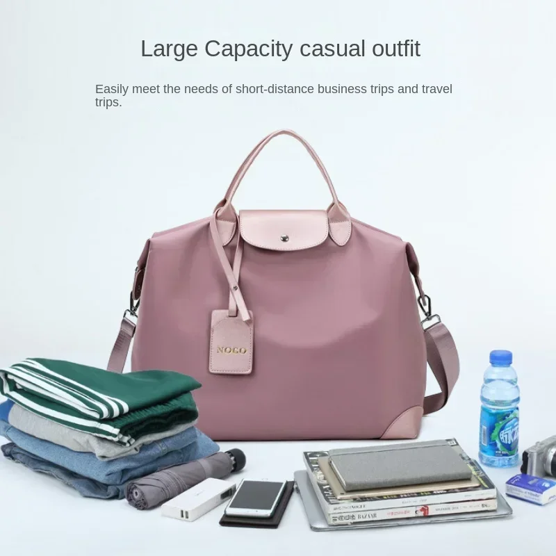 Oxford-Sac à Bagages Étanche de Grande Capacité pour Homme et Femme, Bagage à Main Portable de Voyage, Sac de Rangement initié