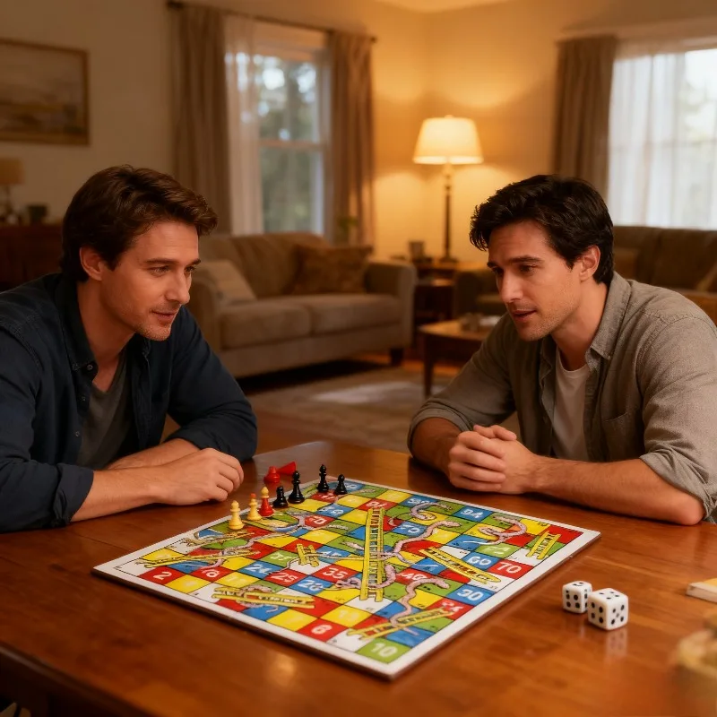 

Веселый игровой набор со змеями и лестницами с 3D принтом для семейной вечеринки, обучающая игрушка для взаимодействия родителей и детей, настольная игра, инструмент для развлечений