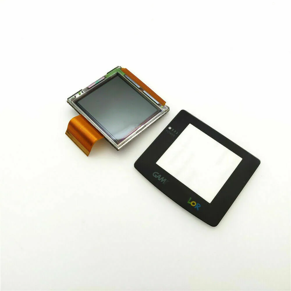 Used LCD Screen W/Glass lens For Nintendo Game Boy Color GBC Console