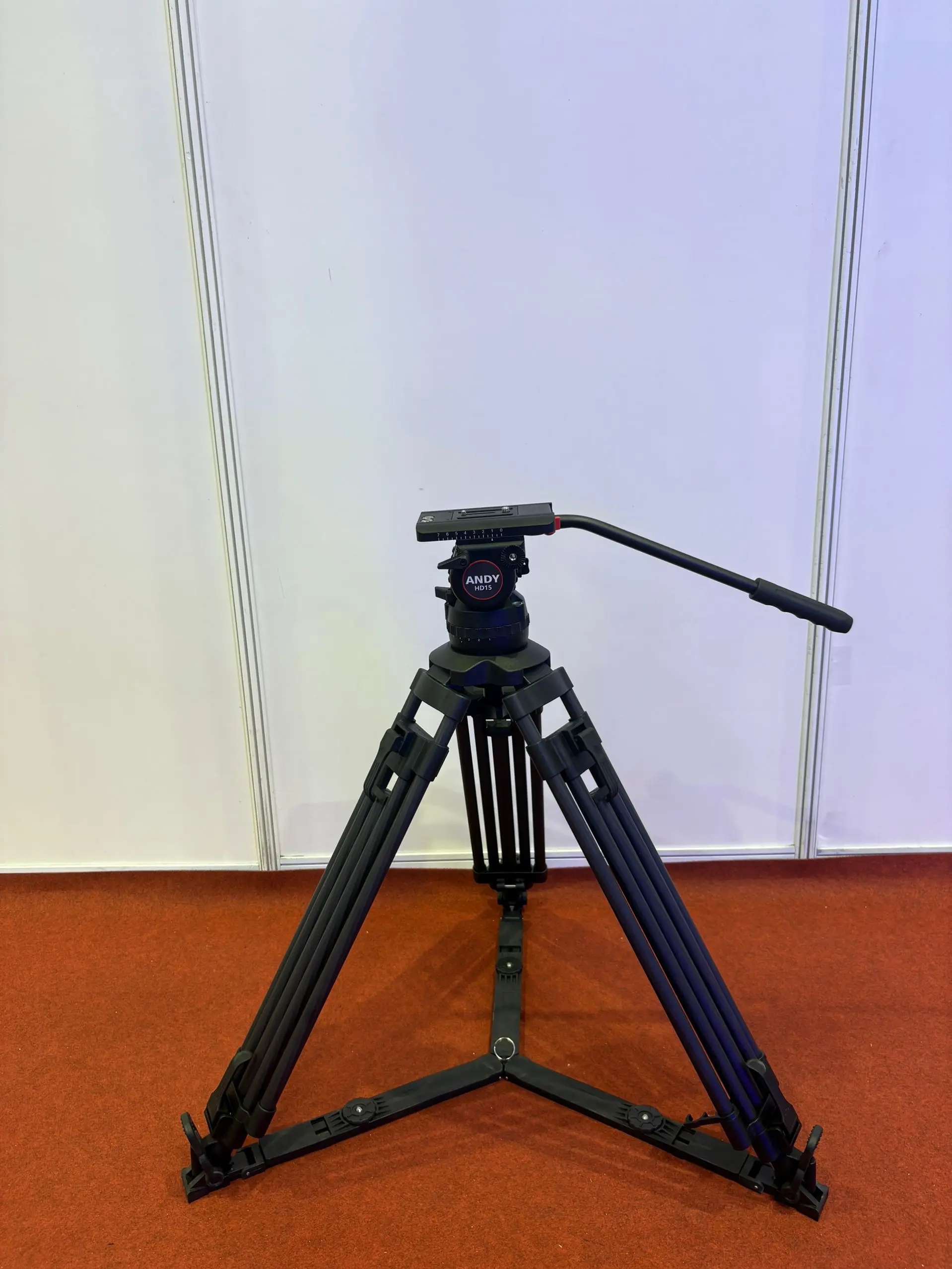 Professional Tripod Kit with Hydraulic Head, Load Range: 18KG/Material: Aluminum Alloy&Carbon Fiber Optional