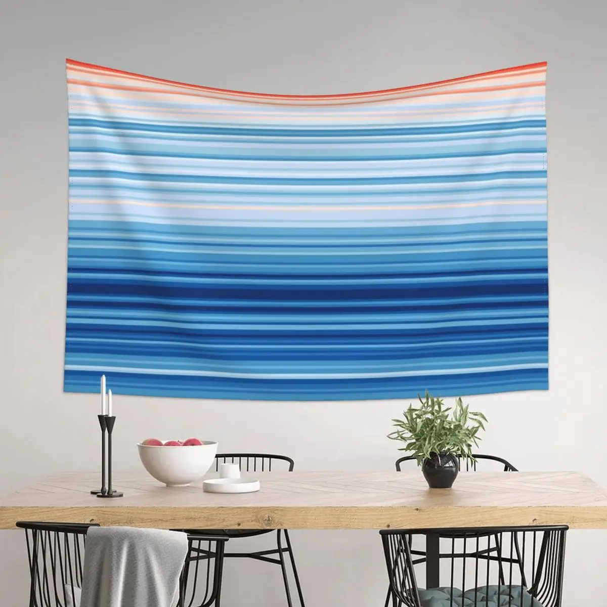

Climate Change Stripes Tapestry Decorative Paintings Decoration For Rooms Art Mural Tapestry