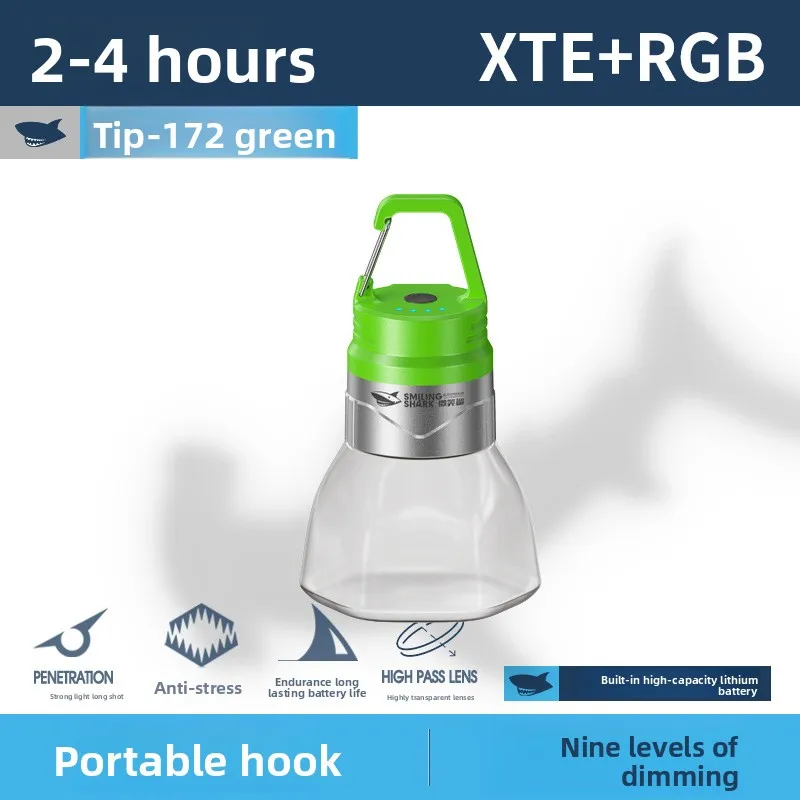 Multi-Functional Super Bright Mini Camping Flashlight - Rechargeable Outdoor Lighting Portable LED Keychain