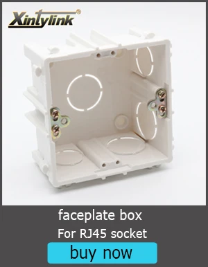 RJ45-Buchse, modular, 4-Port, Cat5e/Cat6, Keystone, weiß, PC-Wandplatte, werkzeuglose Wandsteckdose, 86 mm, vier Anschlüsse – Detail 2
