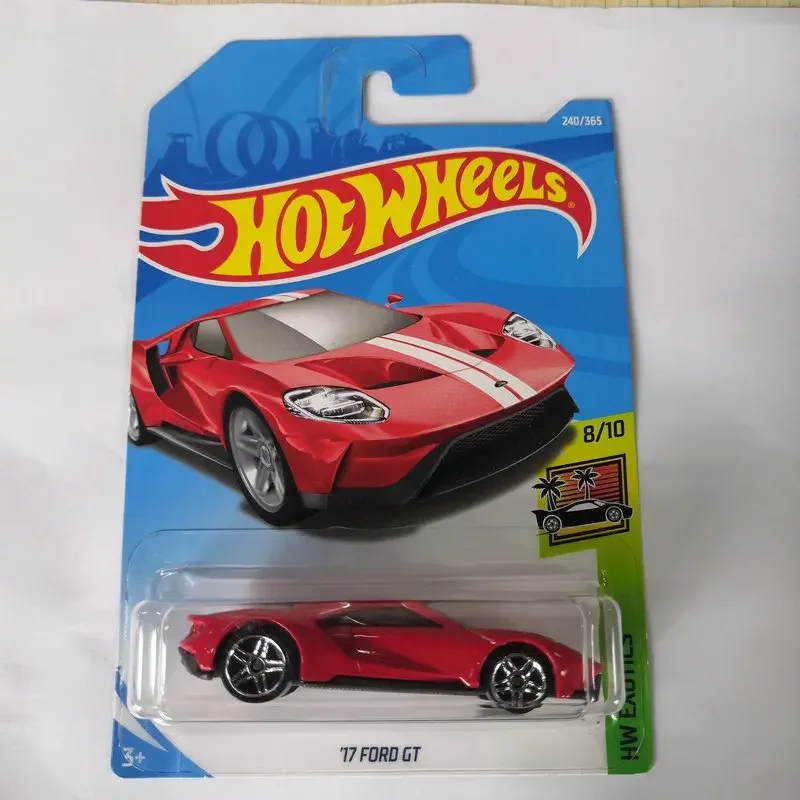 2018-240 HOT WHEELS 1:64 17 FORD GT diecast car model gifts