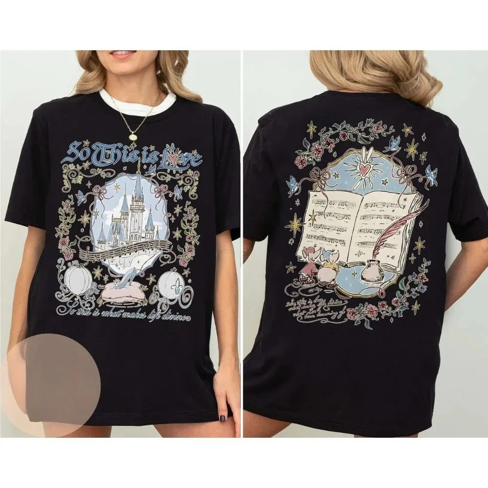 Mens Fashion Discord - Футболка Disney 2026, новинка лета, подходит