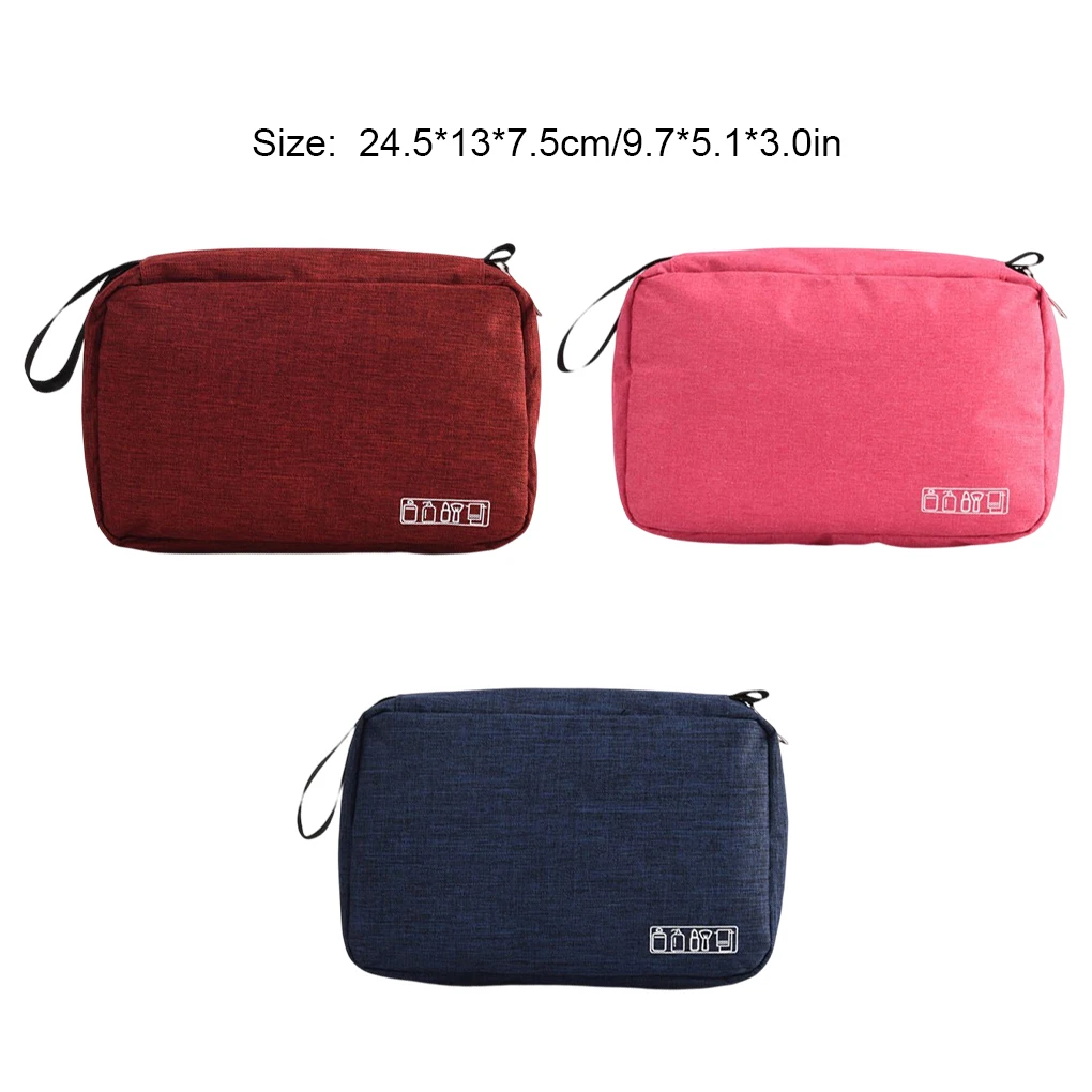 Grande Capacidade Portátil Maquiagem À Prova D' Água Bag, Viagem Bolsas, Esteticista Mala, Cosmetic Storage Case