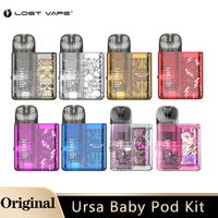 Original LostVape Ursa Baby Pod Kit 18W 800mAh Battery 2.5ml Ursa Nano Pod 0.8ohm Type C E Cigarette Vaporizer