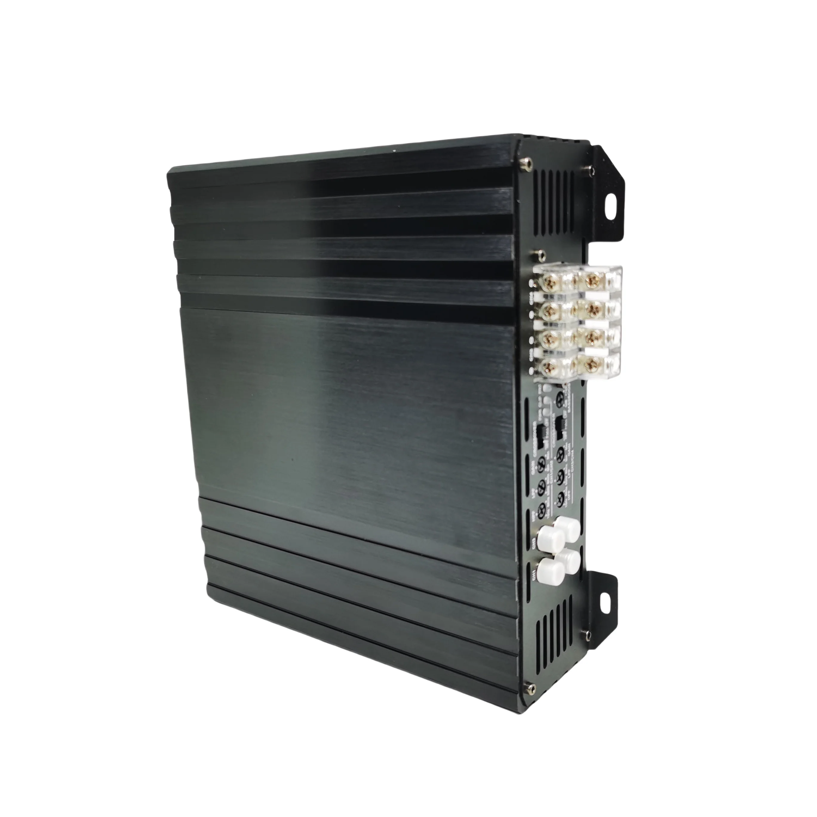 top Maker 160w*4 Professional 4-Channel Power Amplifier System 12v Car Audio High-Power Class AB Amplifier with Crossovers