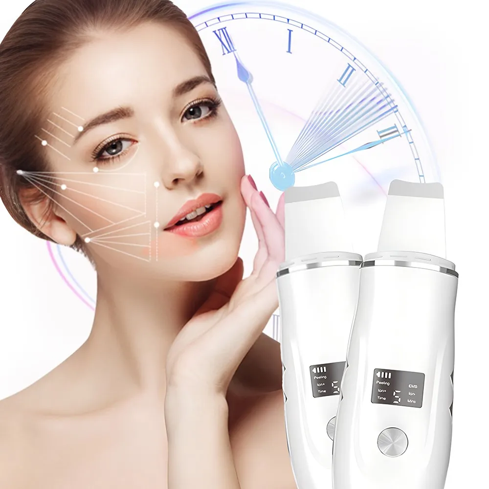 

Ultrasonic Facial Cleansing Device Professional Blackhead Remover & Pore Cleaner for Acne-Prone Skin Deep Cleaning