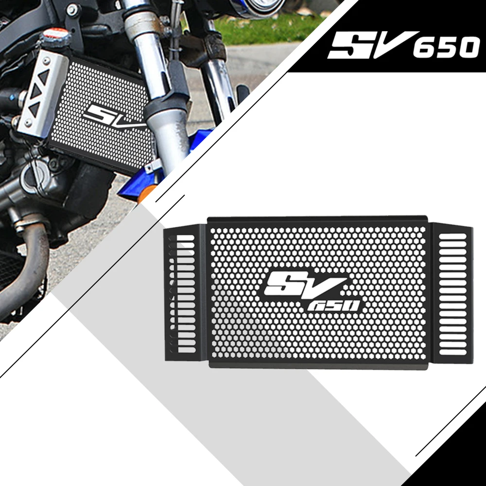 

SV 650 S N Motorcycle Accessories For Suzuki SV650N SV650S 1999-2008 2007 2006 2005 2004 Radiator Guard Grille Protection Cover