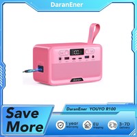 DaranEner YOUYO R100, Portable 1KG Power Bank 7 Ports, Fast Charging, Fanless, LED SOS Light, Supports USB-C, On-the-Go Charging