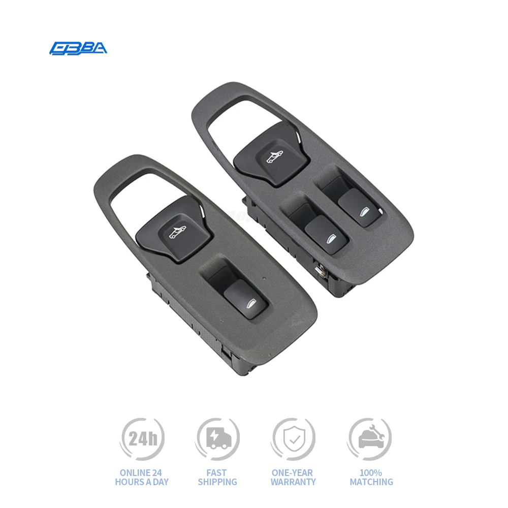 Power Window Control Switch Assembly Left For Mclaren 570S 2018 OE 13M0433CP Window Lifter Switch