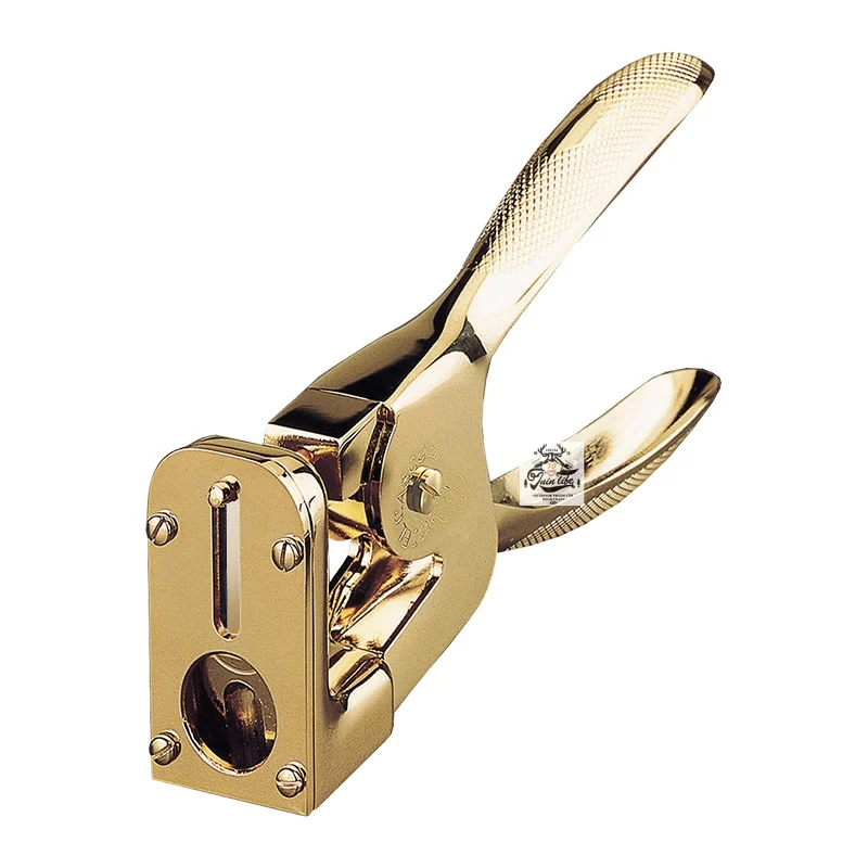 

Cigar Scissors 23k Gold Plated High-End V-Pliers Cigar Cutter