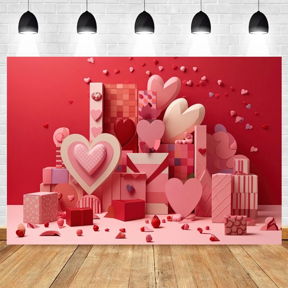Милый фон на День святого Валентина, губная помада с сердечком, подарок, косметика, предложение, фон для свадебной фотографии, реквизит для фотостудии