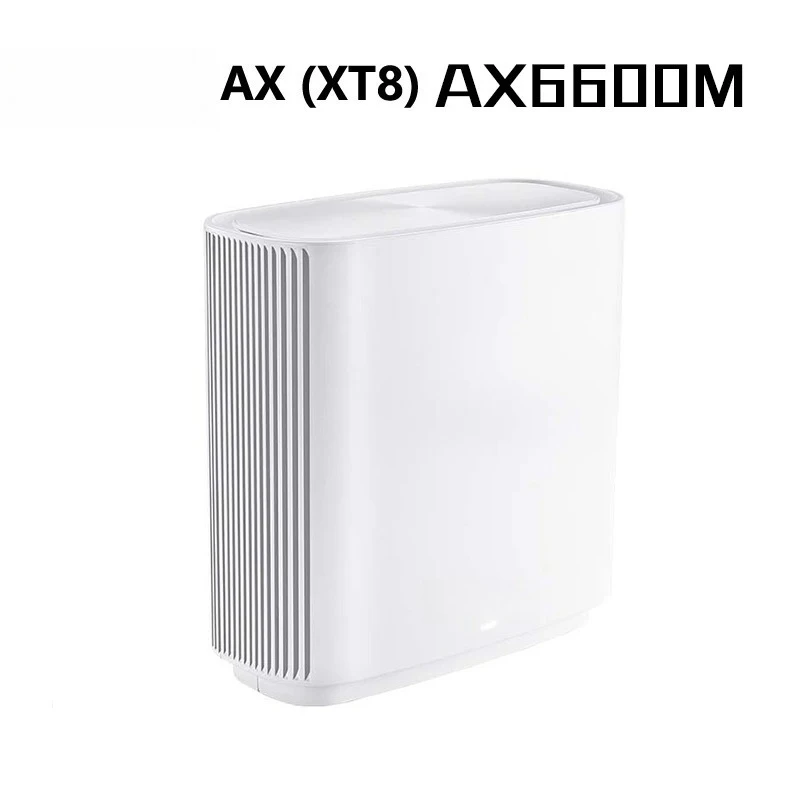 

Wi-Fi-маршрутизатор ZenWiFi 6,6 Гбит/с XT8, 1-2 упаковки, трехдиапазонная сетка для всего дома, Wi-Fi 6, система покрытия до 5500 кв. футов или 6 + комнаты
