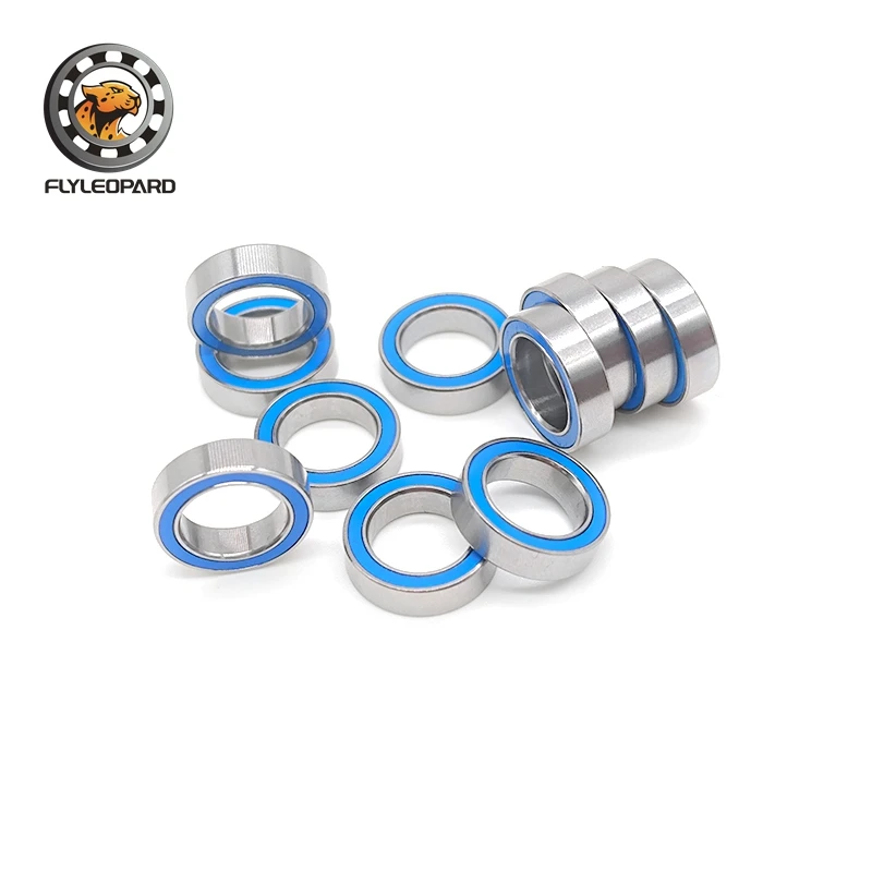 6700RS Bearing 10Pcs 10x15x4mm ABEC-7 Hobby Electric RC Car Truck 6700 2RS Ball Bearings 6700-2RS Blue Sealed