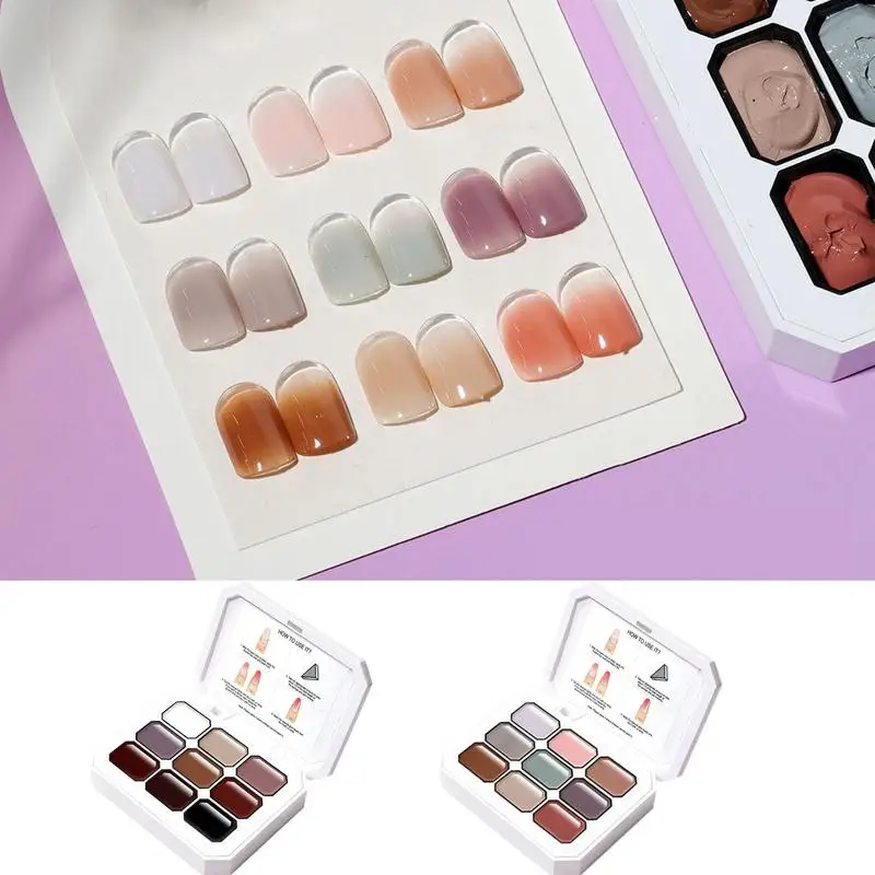 Color Nail Painting Gel Colorful Painting Nail Arts Varnish Semi Permanent Polish Gel Nail UV Nail Gel Top Coat Manicure