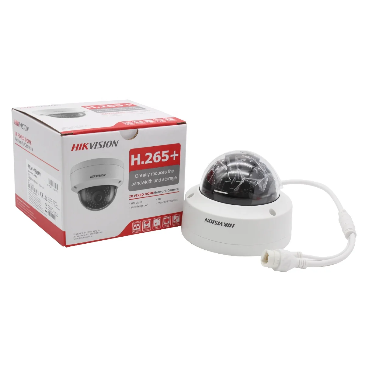 

DS-2CD1143G0-I 4MP IR IP67 Dome indoor outdoor cheap IP Network Surveillance camera for Human Body/vehicle Detection/home