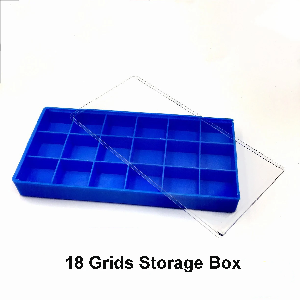 8/18/24 Fächer Kunststoff Uhrenteile Aufbewahrungsbox Organizer Uhrenreparaturwerkzeug Displaybehälter Ablagefach mit Deckel für Uhrmacher – Detail 1