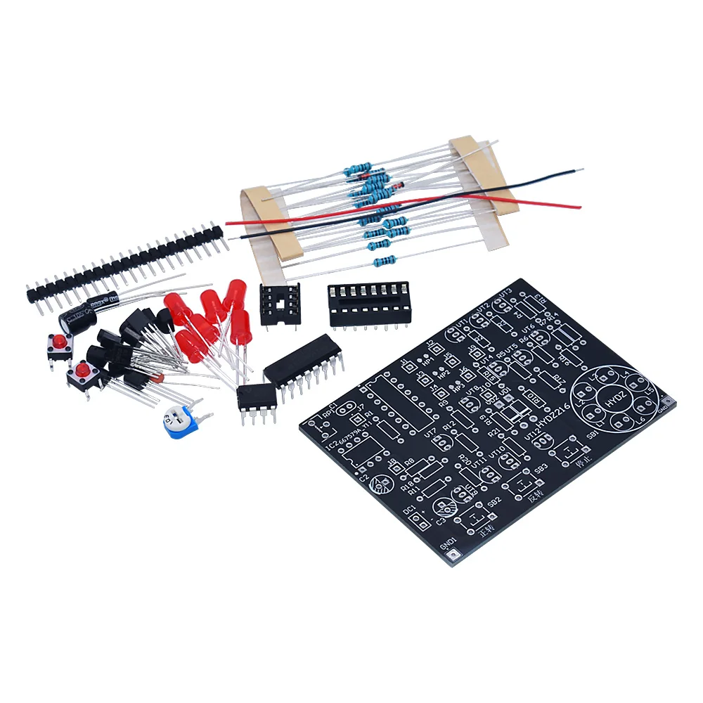 Simulation three phase AC motor forward and reverse control circuit welding kit module electronic skills training test