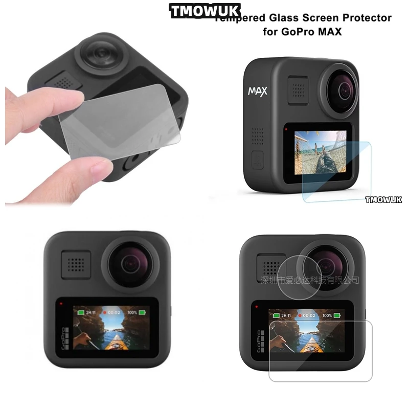 

For GoPro MAX 360 MAX360, Dust Repellent Glass, Sleek Design Cover