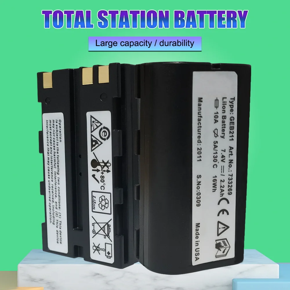 Brand New great battery core GEB212 GEB211 battery For Dewtox ATX1200 RX1200 GPS1200 GRX120 survey Total Station GPS