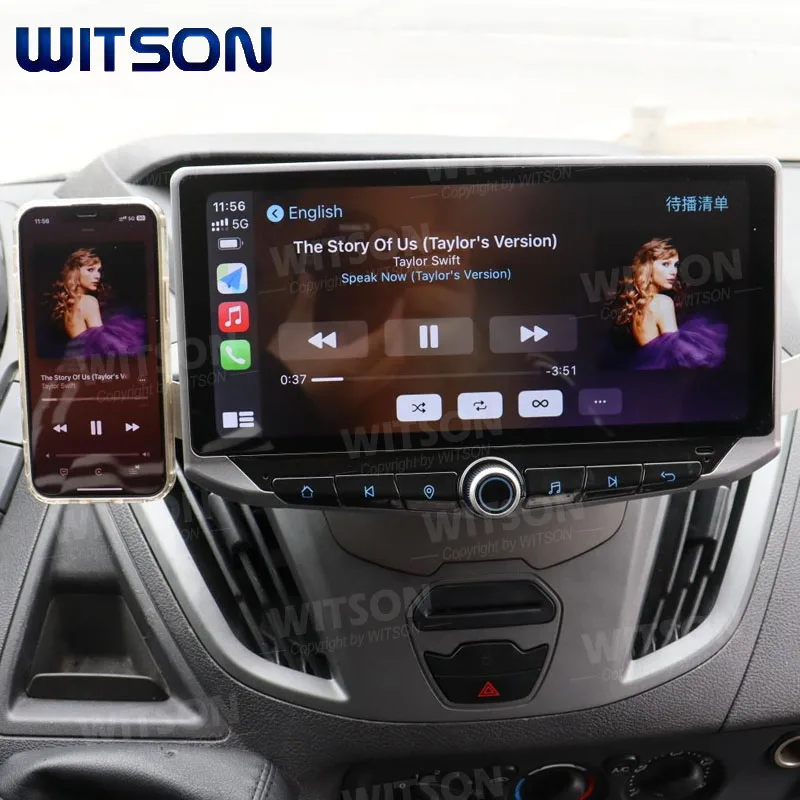 10.88'' Android Car Radio  For Ford Transit Tourneo Custom Transit connect Transit Courier EcoSport Eco Sport B-Max 2013-2021