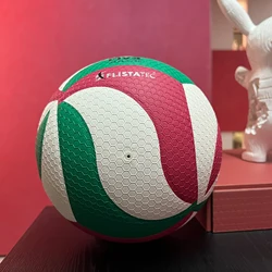 1 pelota de voleibol de tamaño estándar premium 5, duradera, de alta calidad y tamaño oficial para competiciones en interiores y exteriores, entrenamiento,