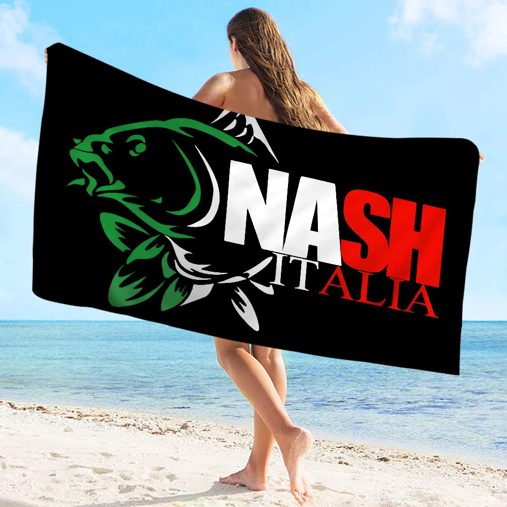 Nash Fishing Towel Microfiber Beach Towel Absorbent Quick dry Soft Yoga Swimming Resort Mountain Climbing Towel