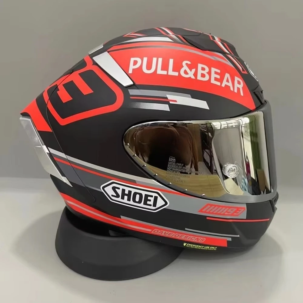New SHOEI X14 Red Ant Race Edition Motorcycle Helmet Full Face Helmet Unisex Men Women All-Season SHOEI Helmet