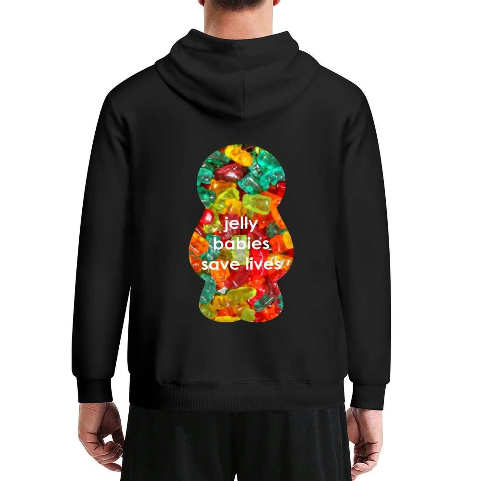 

Jelly Babies Save Lives Diabetes Hypo Remedy Hoodie anime clothes japanese style fashion men men clothes man hoodie