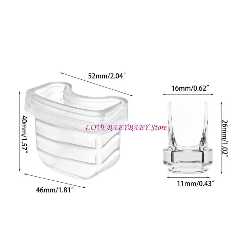 Ensemble timeurs lait en silicone partie essentielle pompe à lait en silicone Attaches en caoutchoucs avec membrane une