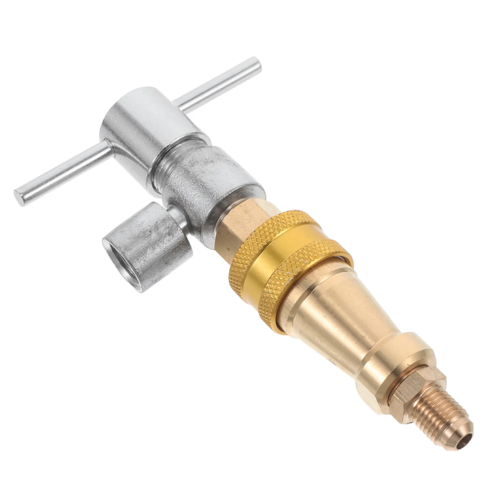 

Комплект для заправки холодильников: 14-дюймовый быстроразъемный адаптер, металлические фитинги, удлинитель для морозильной камеры, фторированные шланги и соединители