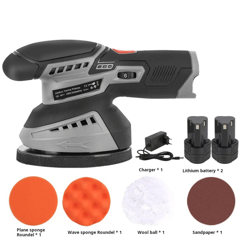 Lithium Electric Polishing Machine for Car Polishing, Waxing, Cleaning and Scratch Removal