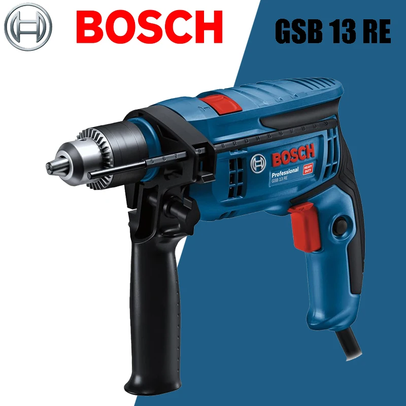 BOSCH GSB 13 RE Electric Impact Drill Portable Compact Powerful Woodworking Professional Power Tools