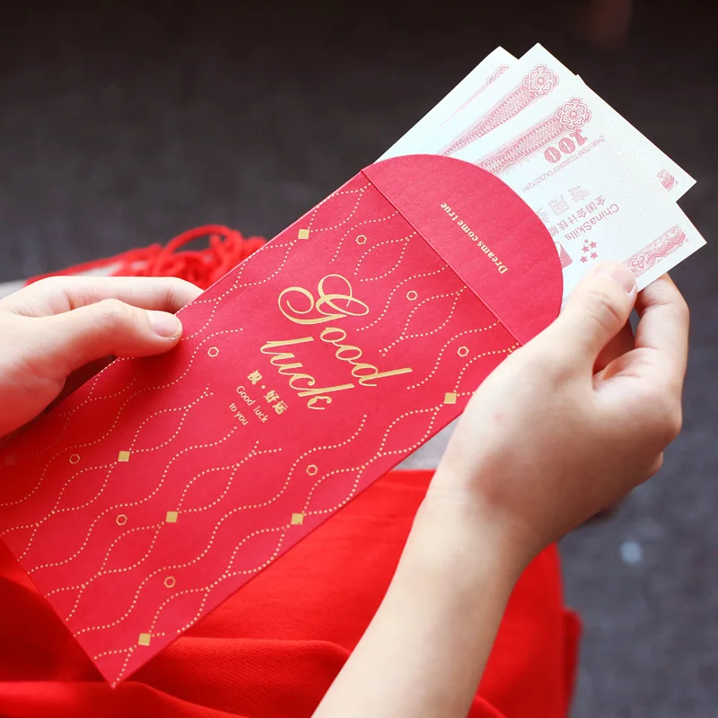 can pack thousand yuan red envelope for Spring Festival New Year wedding baby's full moon red envelope universal for festivals