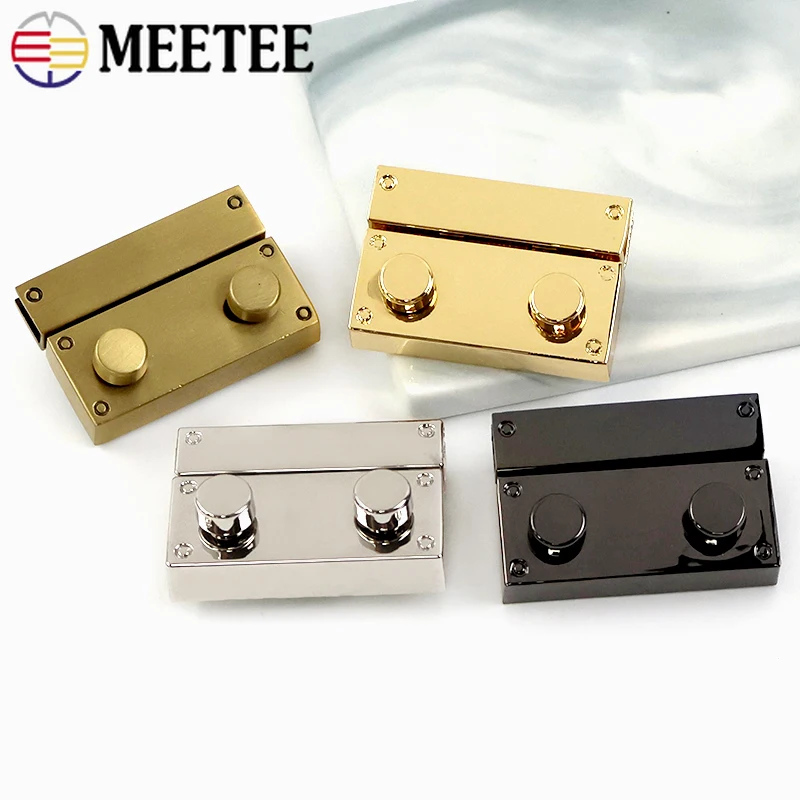 2/5/10Pcs 27x41mm Handbag Lock Bag Metal Buckle Twist Locks Replacement Bags Purse Clasp Closure DIY Accessories KY254
