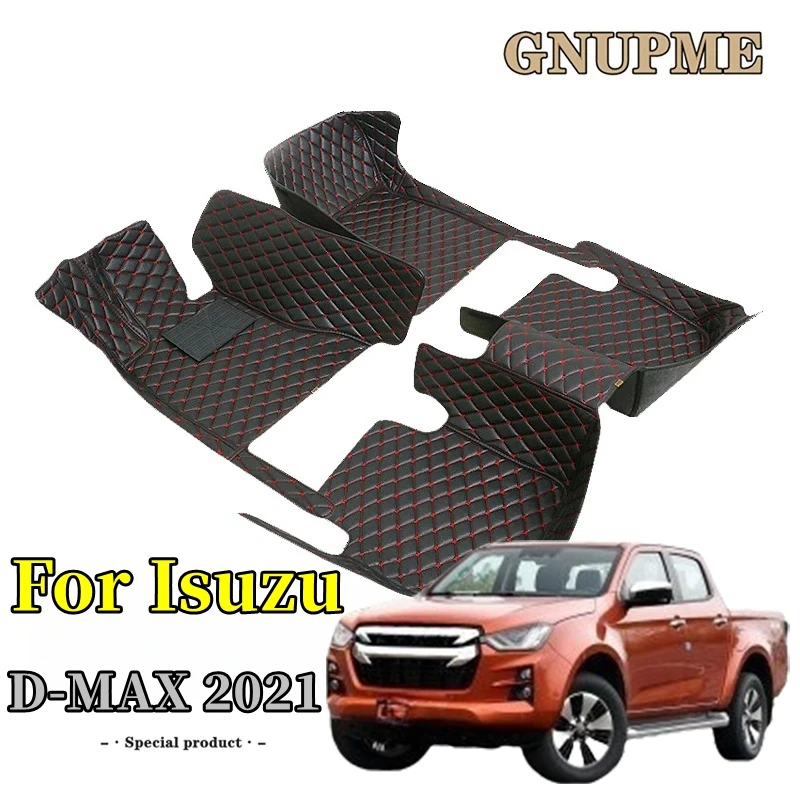 

Автомобильные коврики на заказ для Isuzu D-MAX 2021, автомобильные ковры, аксессуары, аксессуары для интерьера, искусственная кожа