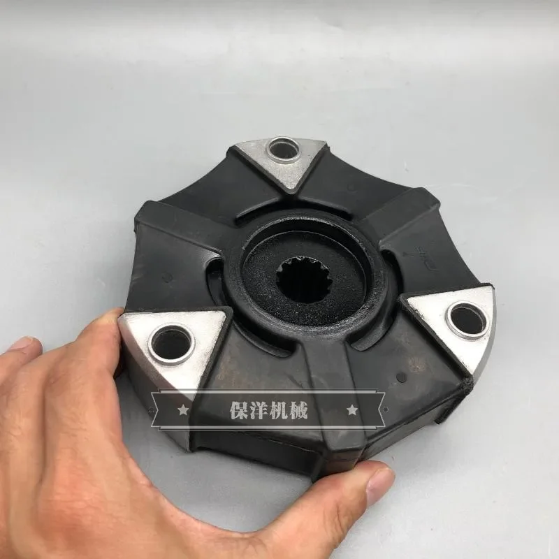 1 PCS hydraulic pump coupling for komatsu PC30/40 excavator connecting glue for Sumitomo SH55/65/75  for yangma 13 teeth 16AS