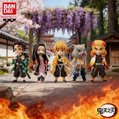 

In Stock Bandai Banpresto Original Demon Slayer Wcf Tanjirou Nezuko Zenitsu Inosuke Kyoujurou Brand New Boxed Action Figure
