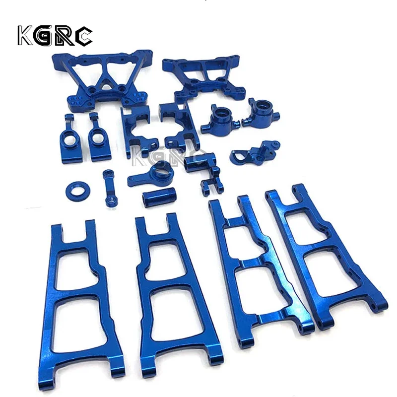 1 Set Aluminum Alloy Metal Upgrade Chassis Parts Kit For 1/10 Traxxas SLASH 4x4 RC Car Truck Parts Accessories